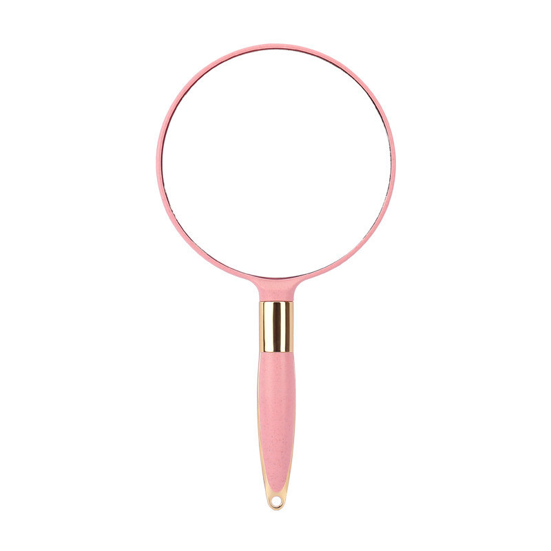 Makeup Mirror tattoo embroidery hand-held handle mirror hand-held dressing portable small mirror Beauty Salon Supplies