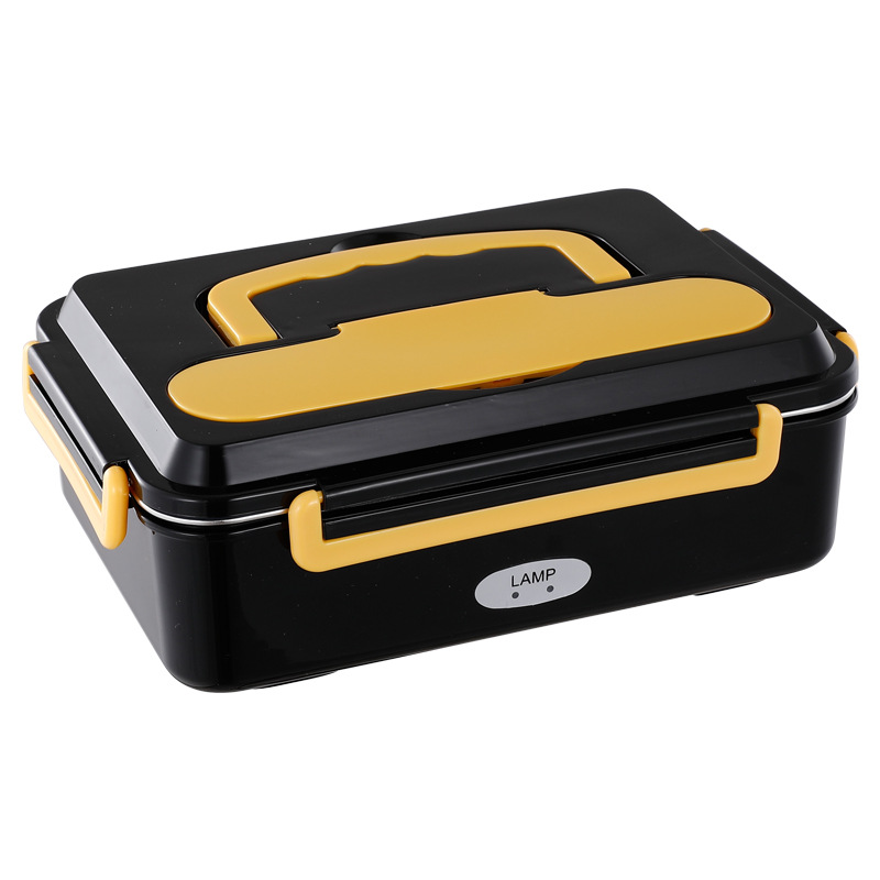 Factory Direct supply Electric Lunch Box water-free 304 stainless steel car lunch box 1.5L large capacity Amazon hot sale