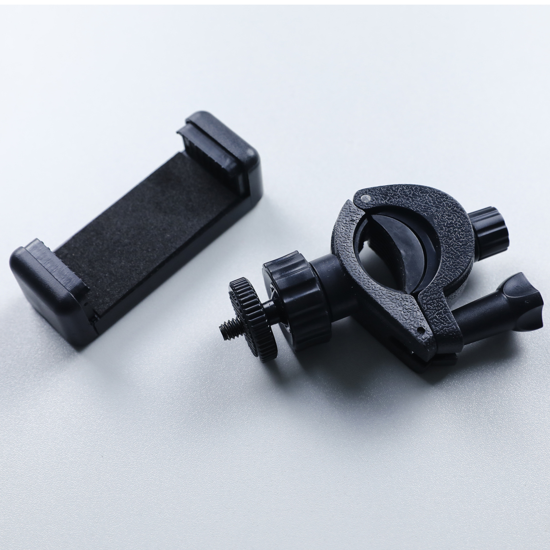 Mobile phone live broadcast bracket multi-position clip tripod tube Rod universal extension bracket plus additional position clip fixing clip