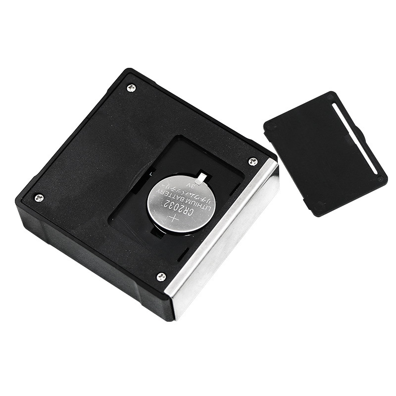 Black mini electronic digital display inclinometer slope level protractor magnetic angle ruler inclination box wholesale
