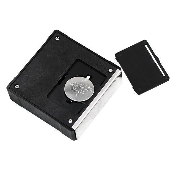 Black mini electronic digital display inclinometer slope level protractor magnetic angle ruler inclination box wholesale