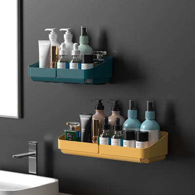 Bathroom Storage Rack Toilet Toilet Washstand Kitchen Storage Hole-free Wall-mounted Bath Wall Toilet