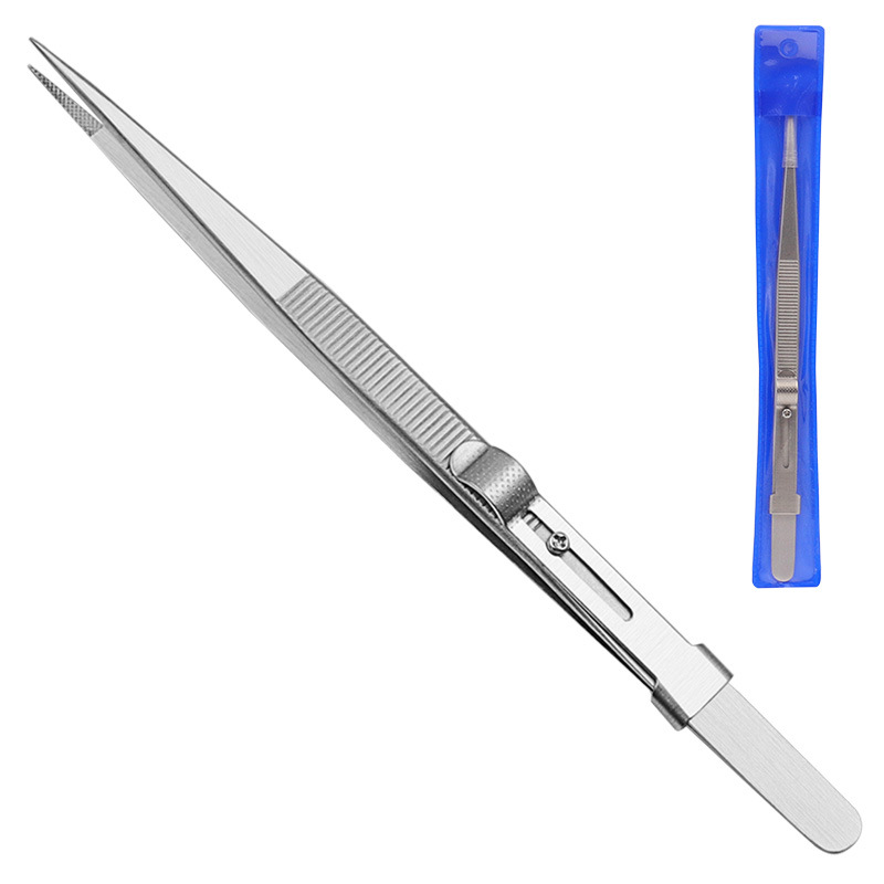Stainless Steel Tweezers-Straight