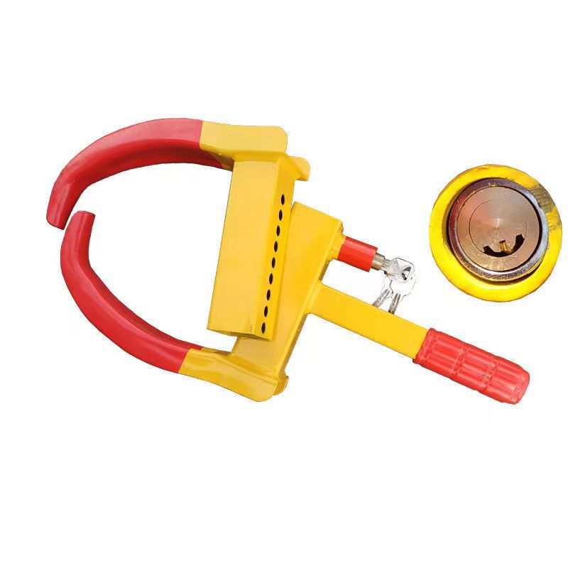 Car tire lock anti-theft lock anti-pry thickened car lock car car wheel lock car wheel lock wheel lock