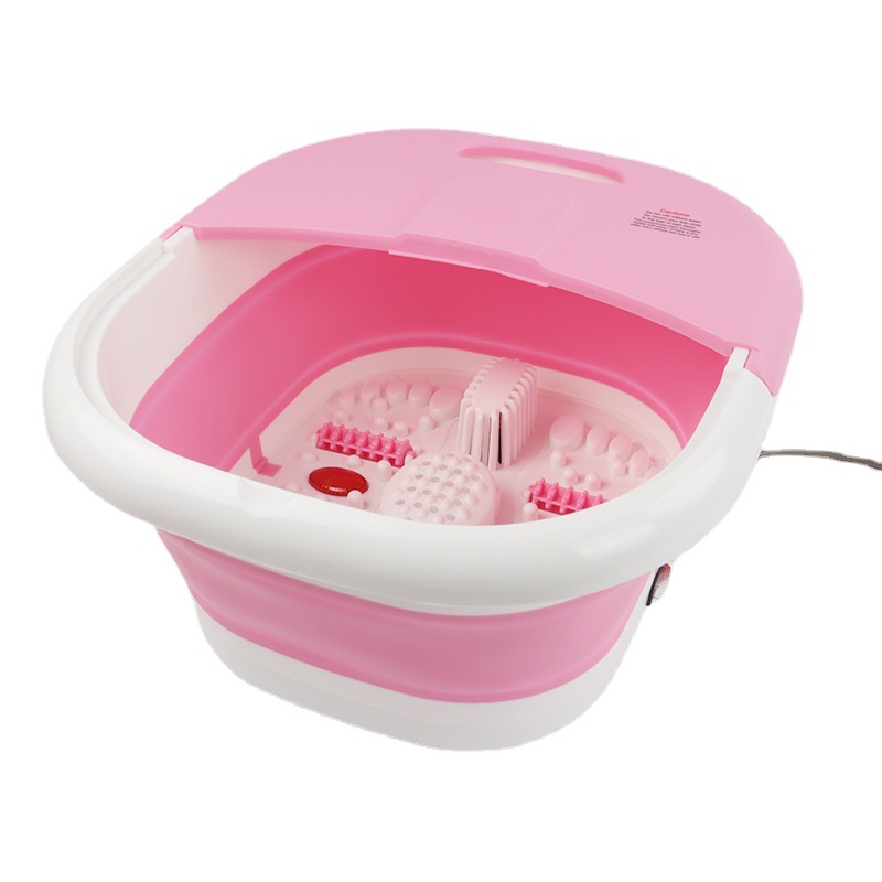 Electric Massage Household Folding Footbath Foot Bath Foot Massager Automatic Heating Constant Temperature Foot Bucket