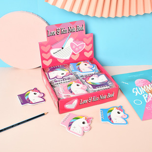 Student School Kindergarten Children's Small Gift Opening Prize Color Pony Notepad Notebook Factory Wholesale