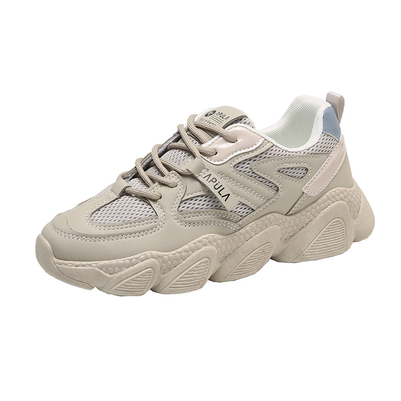 Women's Sneakers 2023 Spring New Korean Thick Soft Sole Internet Celebrity ins Comfortable All-match Casual Torre Shoes 6661