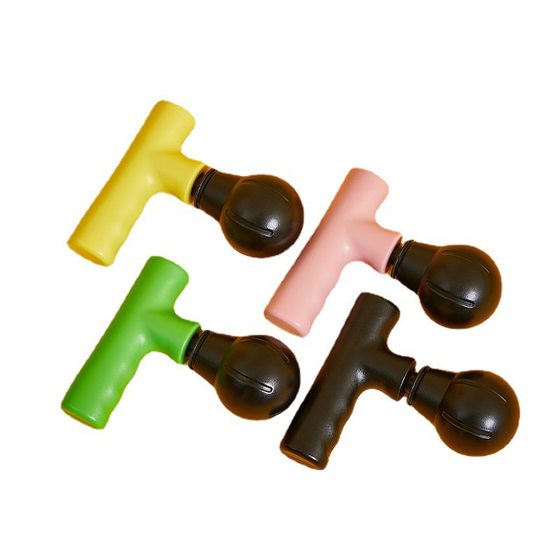 Convenient mini fascia gun charging Test massage gun muscle relaxer high frequency vibration fitness massager relaxation instrument