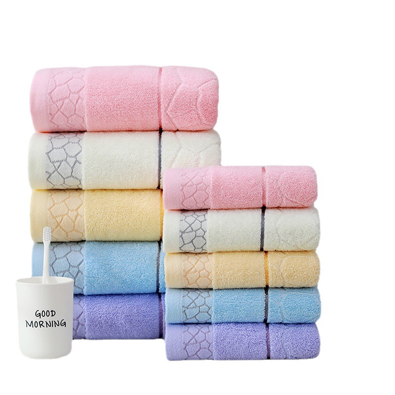 Towel Cotton Soft Absorbent Adult Face Wash Household Gift Labor Protection Promotion Bath Towel Support Embroidery