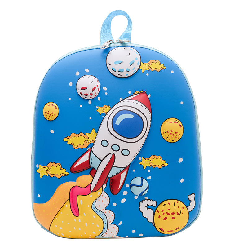 Children's Schoolbag Kindergarten Preschool Class Small Backpack New Korean Style Cartoon Hard Shell Bag for Boys and Girls