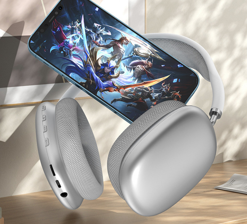 P9promax ヘッドセットスタイル Bluetooth イヤホン重低音ワイヤレスヘッドフォンデジタルコンピュータアクセサリー|undefined