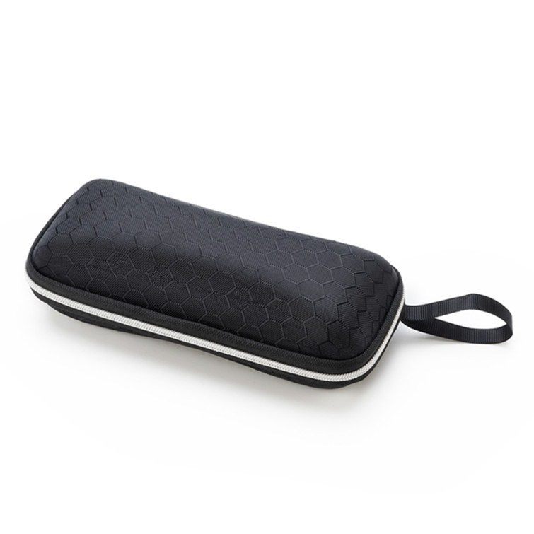 Buckle leather soft bag EVA zipper sunglasses box GM cloth bag magnetic cloud cover glasses case