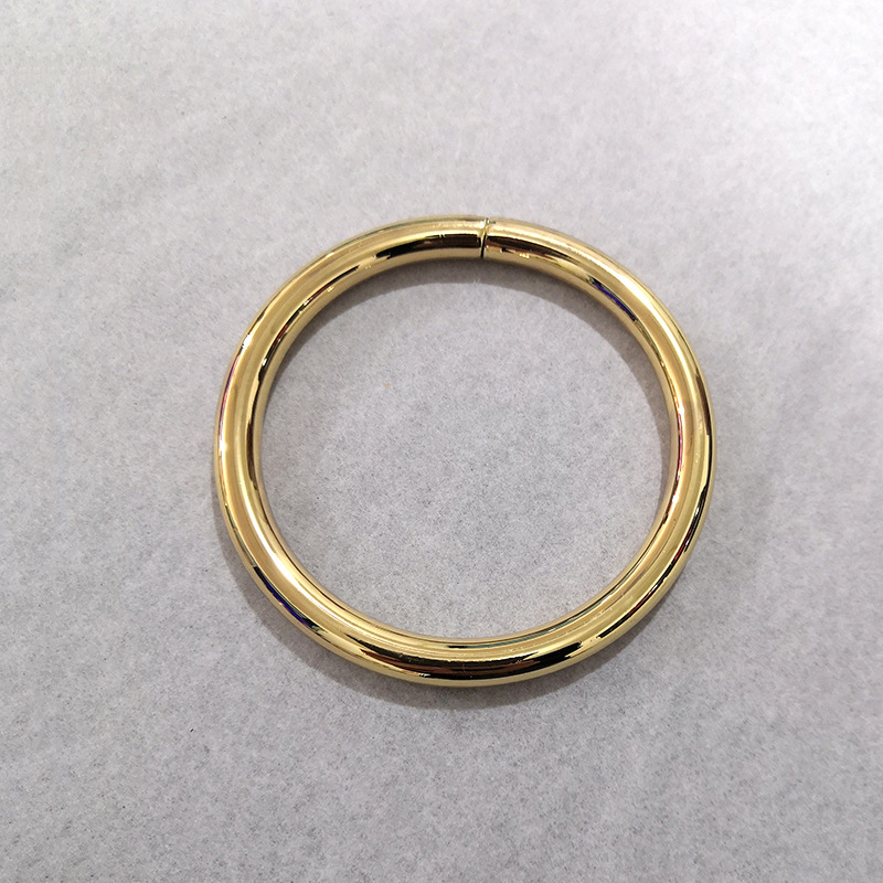 Factory direct supply leather handbag bag connection iron circle metal ring metal ring iron ring wholesale
