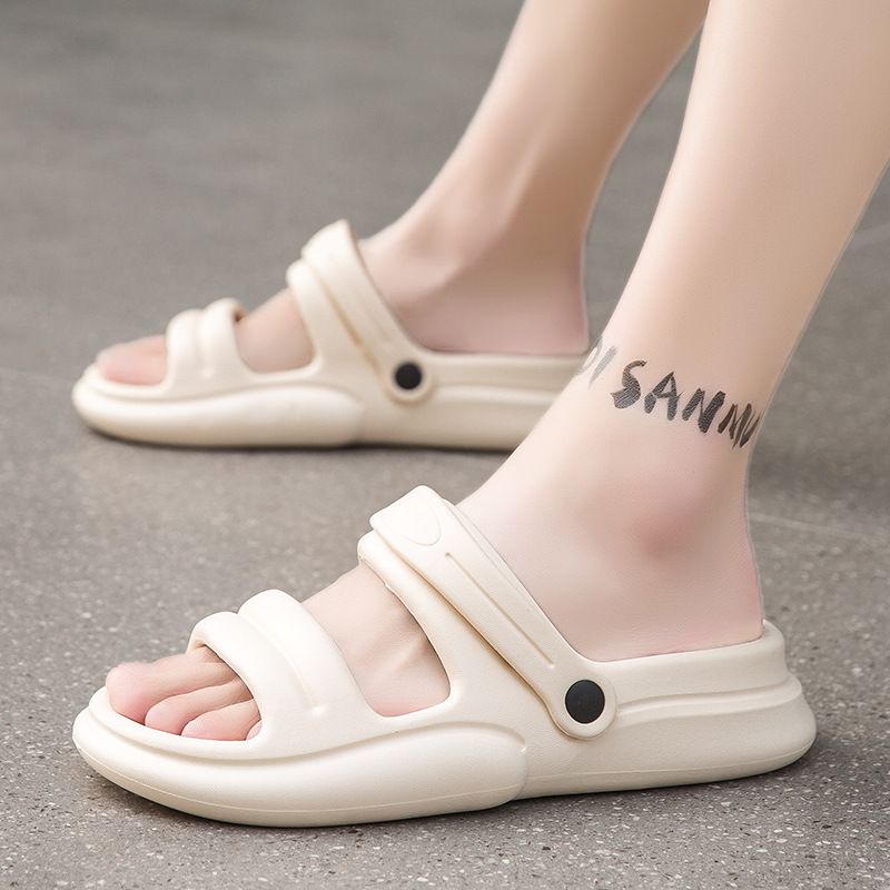 Summer men's fashion trend outdoor slippers anti-slip cross-border large size couple sandals men's household flip-flops for men