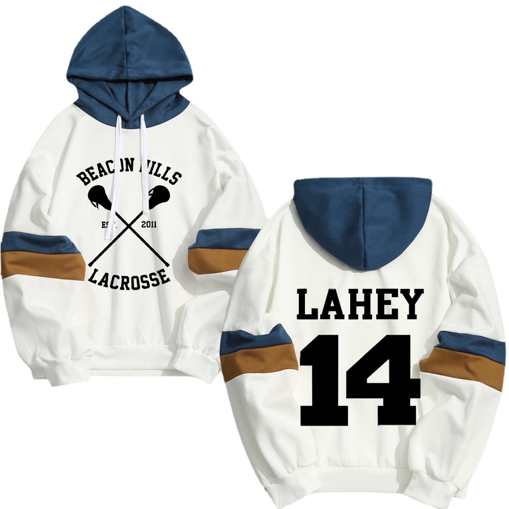 Men's stitching couple wear Spring and Autumn Sweater men's hoodie men's and women's sweatshirt in stock men's clothing factory wholesale