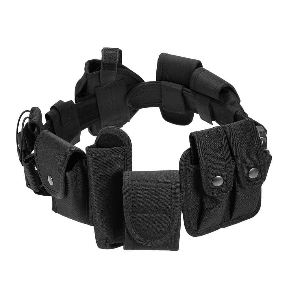 Outdoor Tactical Belt Four-piece Security Duty Equipment Multi-functional Waist Seal Men's Spot Military Fan Nylon Belt