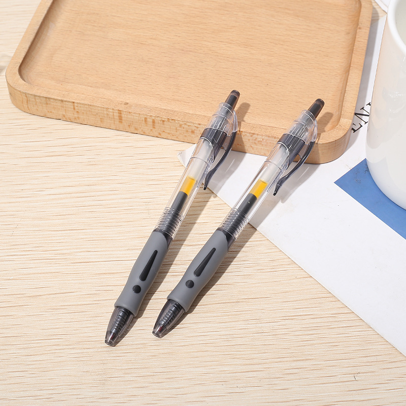 1008 press gel pen press pen black red sign pen office supplies student stationery wholesale