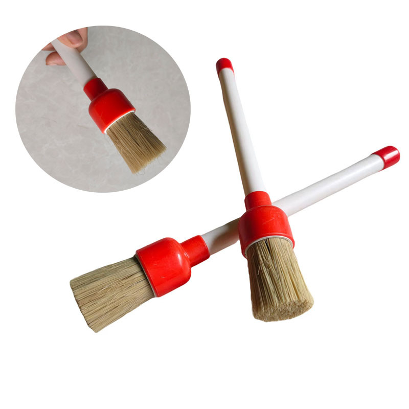 Tire Repair Tool Tire Lubricating Paste Brush Tire Brush Straight Tire Repair Tool Curved Handle Brush