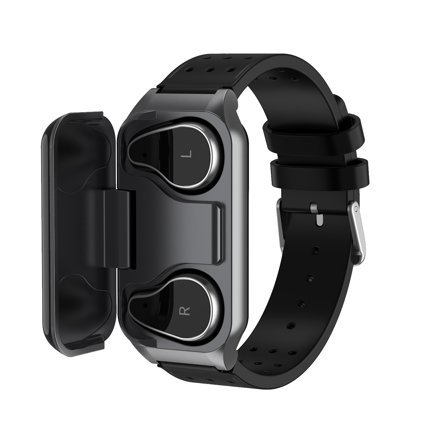T89 smart bracelet headset TWS binaural call heart rate blood pressure measurement step movement message reminder