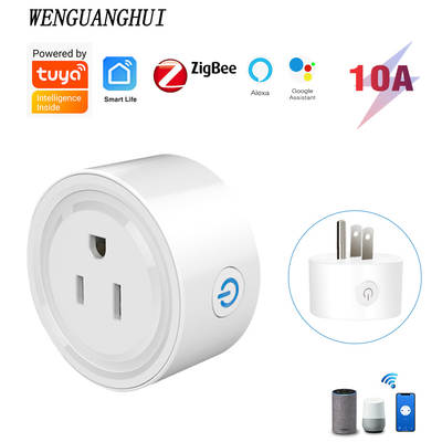 Graffiti Smart Socket American standard graffiti ZigBee mobile APP control Alexa voice control no USB