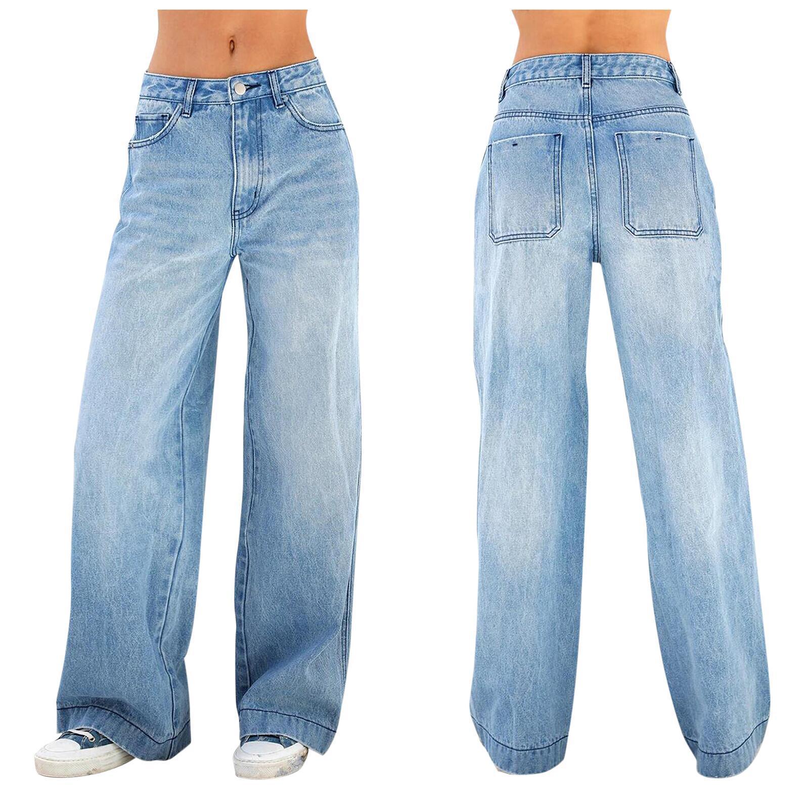 (The whole store will not close during the Spring Festival) European and American cross-border foreign trade jeans women's manufacturers direct sales trousers