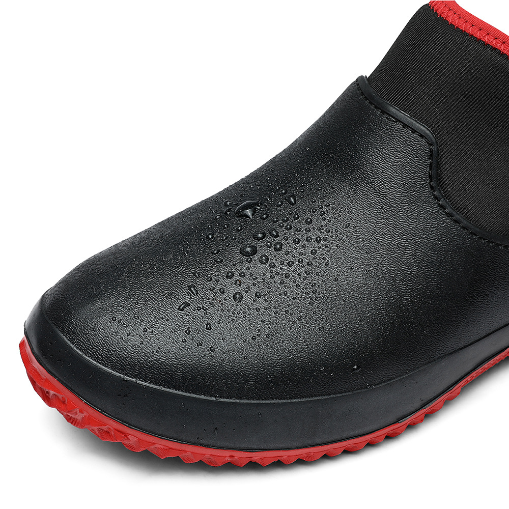 new rain boots non-slip women's short rain boots fashion water shoes low-top rubber shoes casual adult rain boots