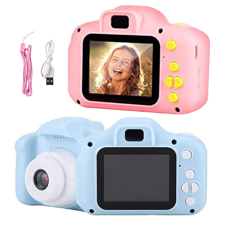 Factory wholesale X2 HD mini digital camera can take pictures video small SLR gift toy children's camera