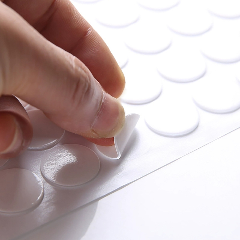 Round Transparent Acrylic Double-sided Adhesive Seamless Fixed Adhesive Sticker Dot Glue Nano Glue Wedding Room Glue Balloon Double-sided Adhesive