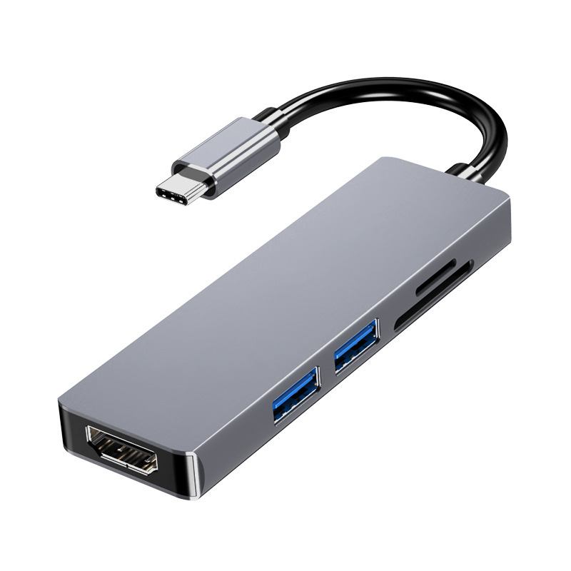Five-in-one docking station typec to hdmi card reader usb extender hub hub five-in-one docking station