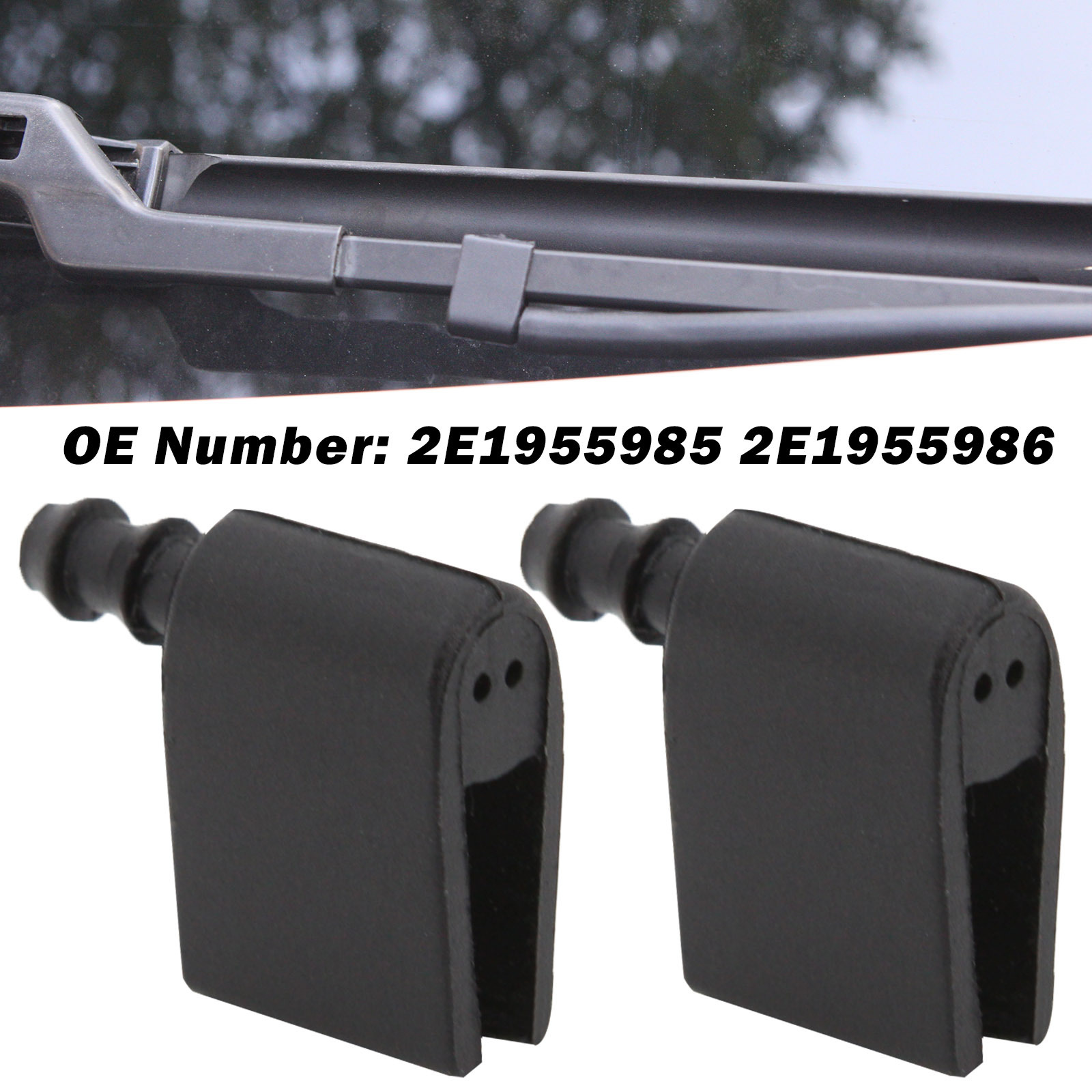 For Mercedes-Benz Sprinter VW Crafter wiper arm nozzle 2E1955985 2E1955986