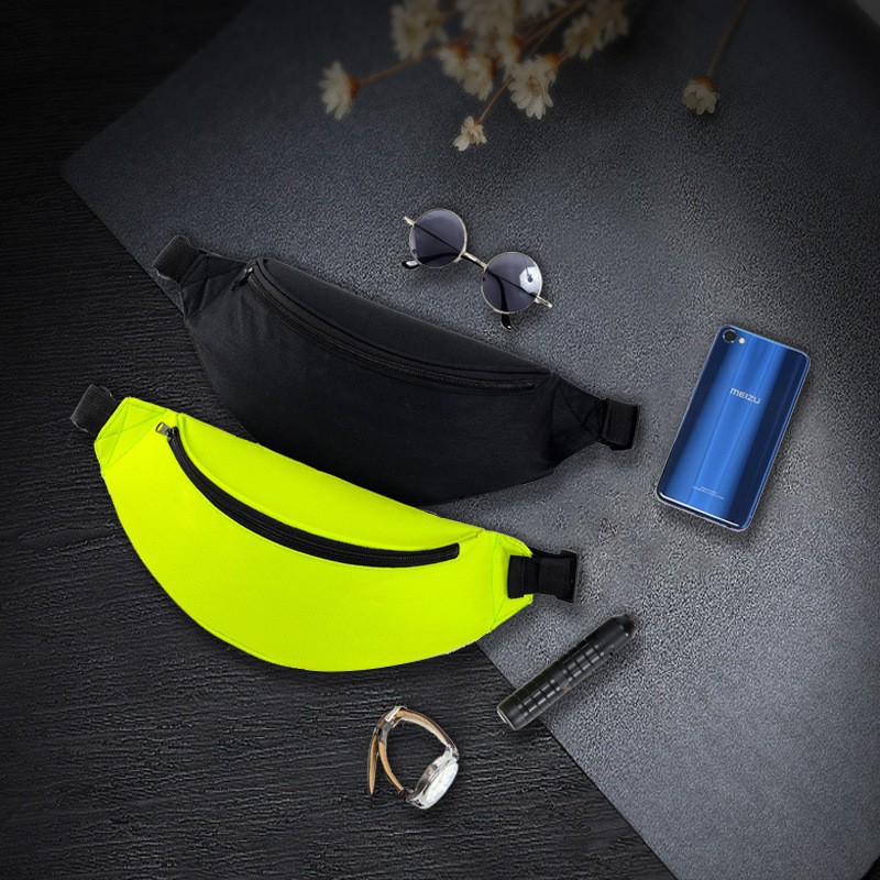 Sports bag Shoulder Bag Men's Outdoor waist bag Women's Running bag cycling bag Korean fashion fitness pouch cashier bag