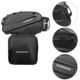 Bicycle Back Pack Back Seat Bag Riding Waterproof Mountain Bike Back Bag Driving Bag Rack Bag Bicycle Accessories Equipment