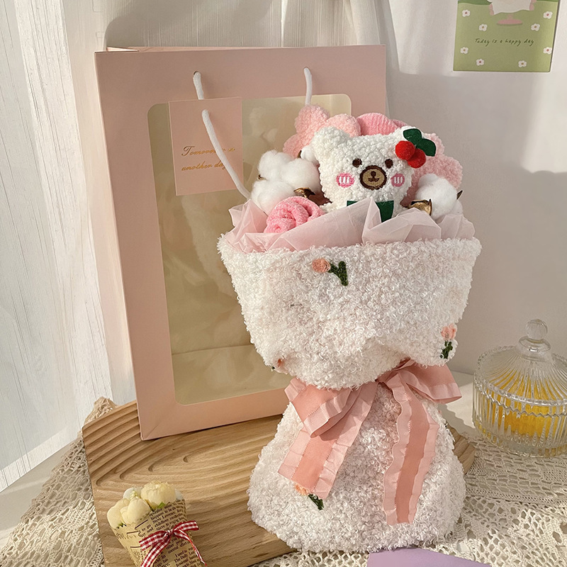 七夕卒业プレゼント完成品お雏様ブーケ公仔ブーケ诞生日プレゼント彼女子供バレンタインプレゼント|undefined