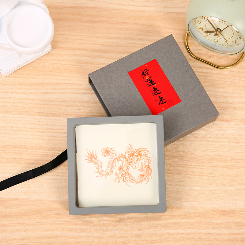 Transparent ins style PE suspension box display box hairpin necklace storage box bracelet nail jewelry box custom wholesale