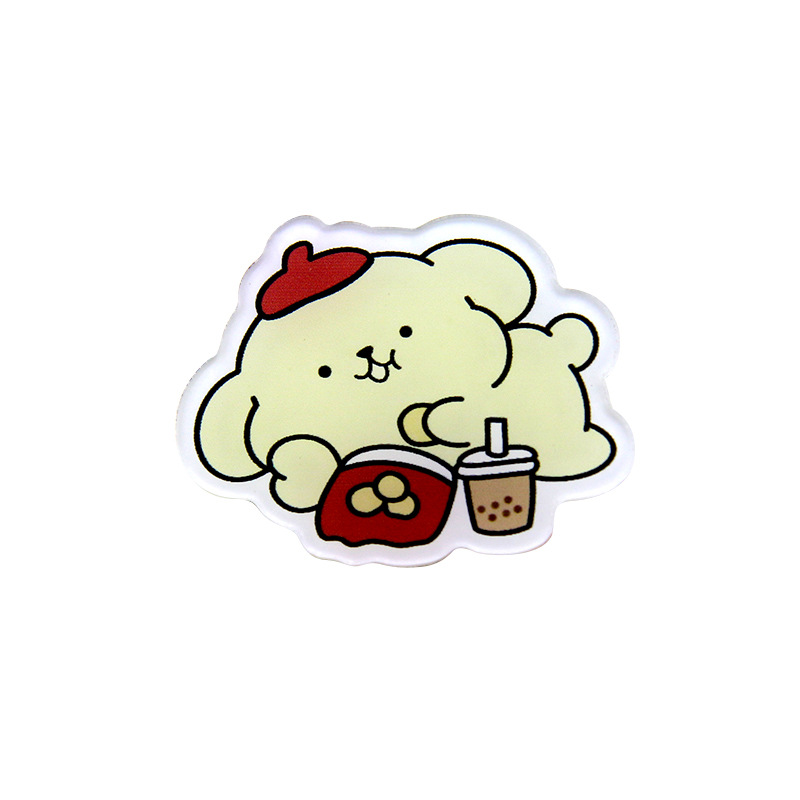 Cartoon coolomi brooch Korean cute Pacha dog badge student schoolbag clothes pin decorative patch wholesale