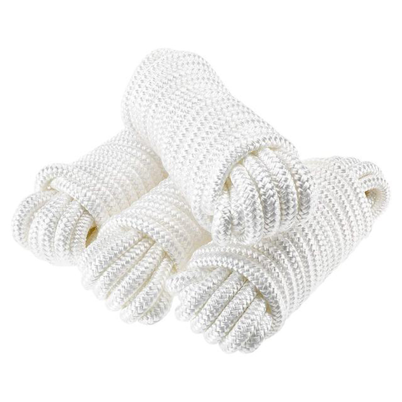 Nylon braided rope binding rope color pull rope outdoor clothing braided rope manufacturers handmade corset rope