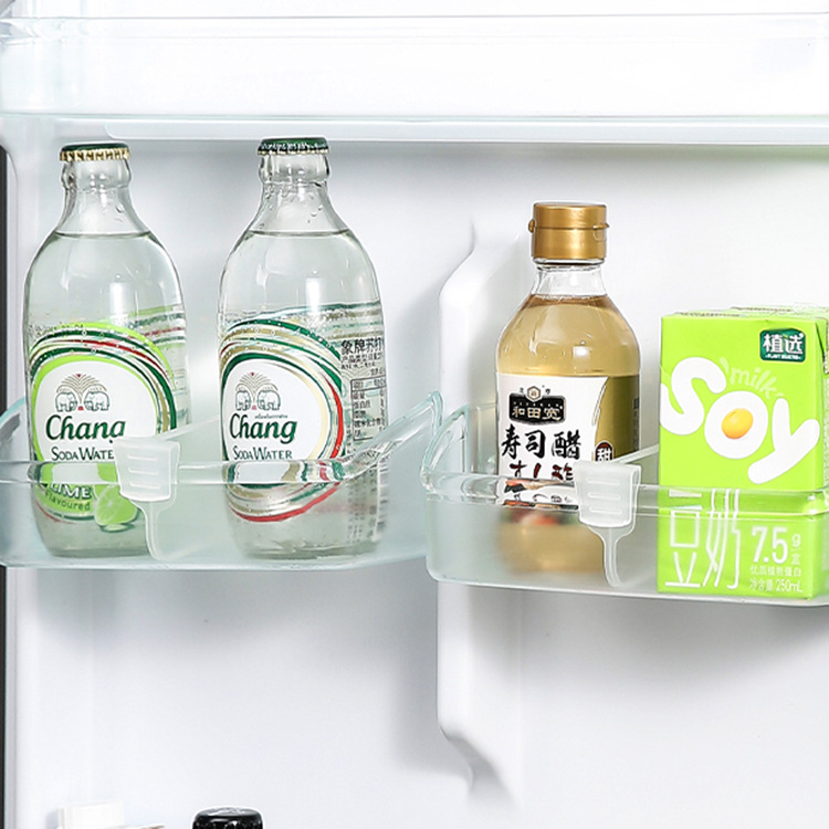 Refrigerator partition board multi-functional storage and organizing partition board snap-on refrigerator compartment clip adjustable multi-purpose partition clip