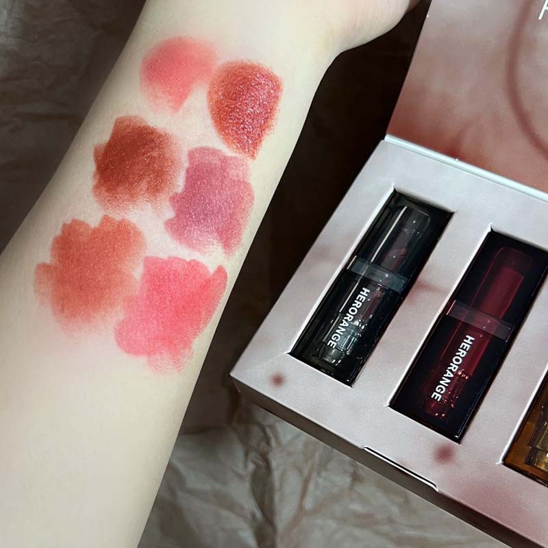 HERORANGE Brand Powder Mist Time Lipstick Mist Matte White Lipstick Lasting Cup Student Makeup