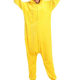 Autumn and Winter Flannel One-piece Pajamas Cute Couple Home Clothes Pokémon Thickened One-piece Pajamas for Women