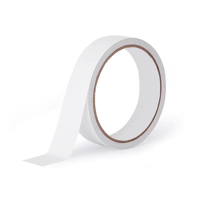 Factory wholesale high viscosity white double-sided adhesive student handmade strong transparent double-sided adhesive tape office stationery supplies