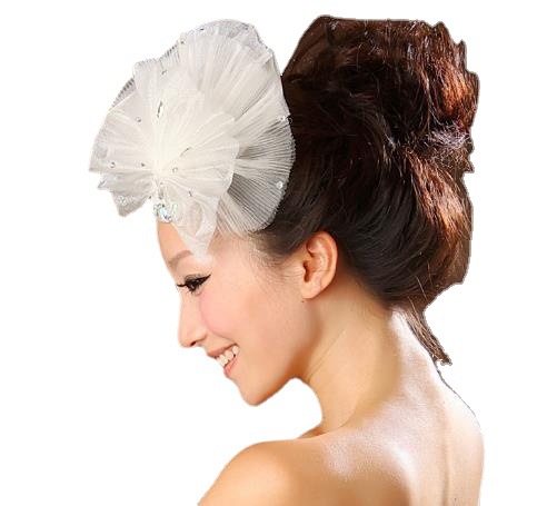 Clearance headdress flower bridal stage feather headdress hair accessories bridal accessories bridal crown accessories wholesale studio supplies