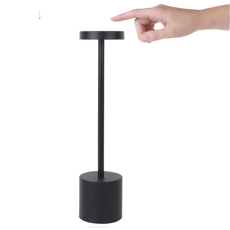 Rechargeable table lamp I-shaped table lamp tpyeC modern minimalist KTV touch Bar Bar night light wholesale Amazon