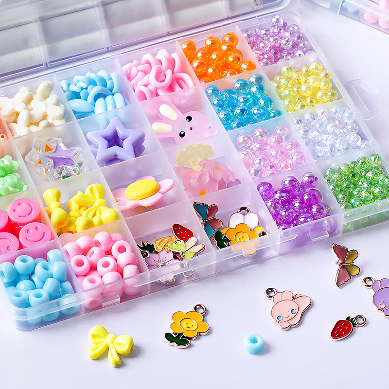 24 Сетки DIY детские игрушки из бисера бусины для коррекции амблиопии костюм развивающие игрушки украшения из бисера ручной работы