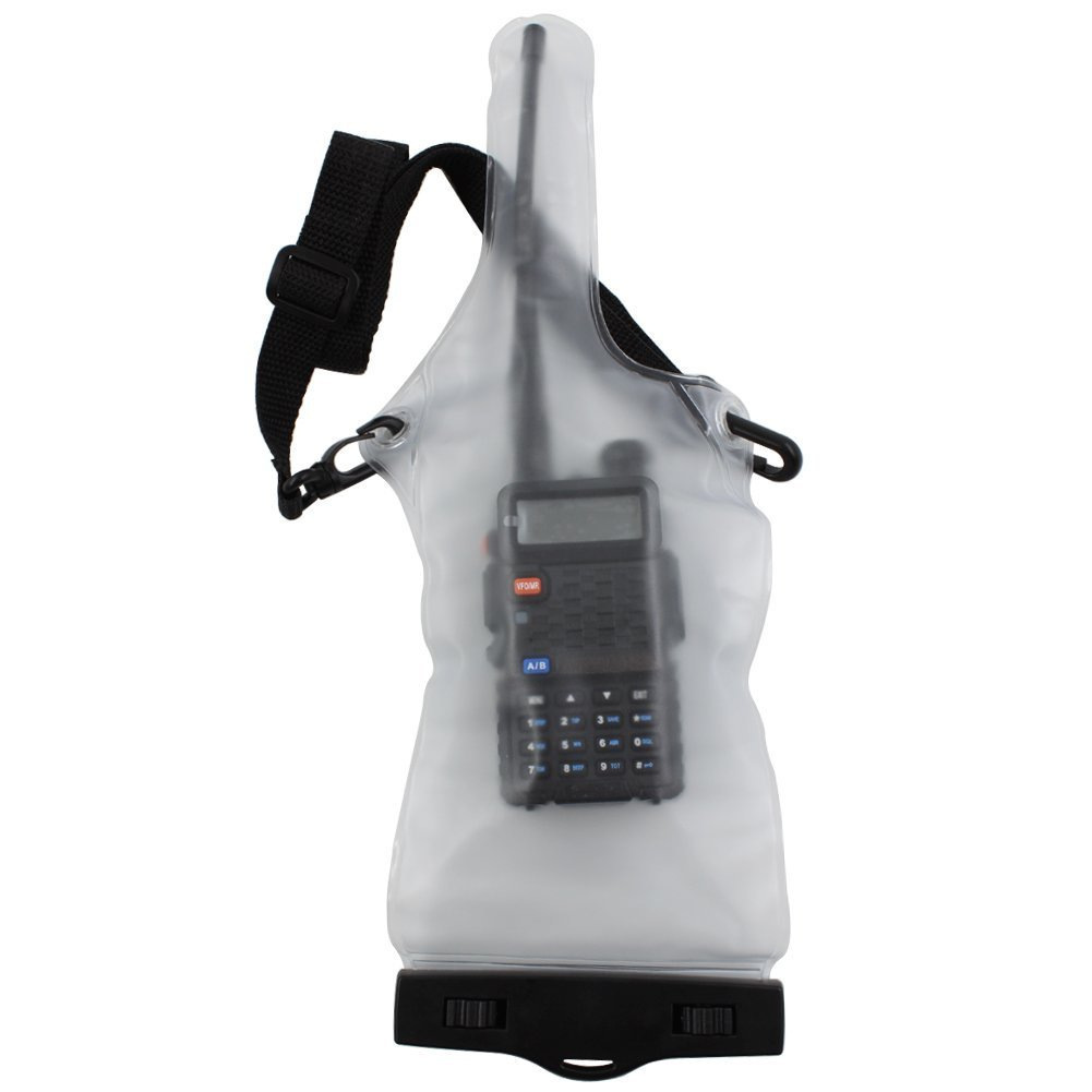 Walkie talkie waterproof bag IPX8 universal telephone waterproof bag antenna walkie talkie waterproof bag spot wholesale