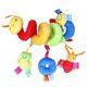 Baby Car Hanging Bed Hanging Cartoon Bee Bed Winding Color Label Plush Toy