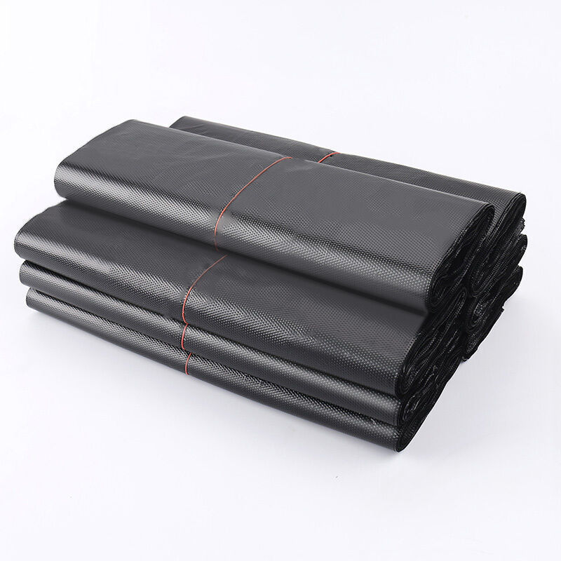 Household vest type portable garbage bag kitchen disposable thickened garbage bag black vest plastic bag wholesale