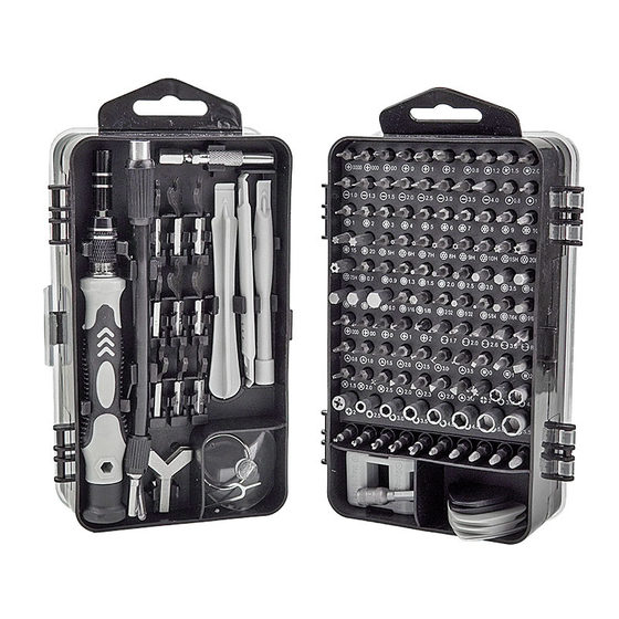 Multifunctional screwdriver set combination cross one-word plum blossom special-shaped triangle precision household disassembly machine maintenance tool