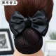 Two-section bow-black-fine mesh (top with leather case clip)