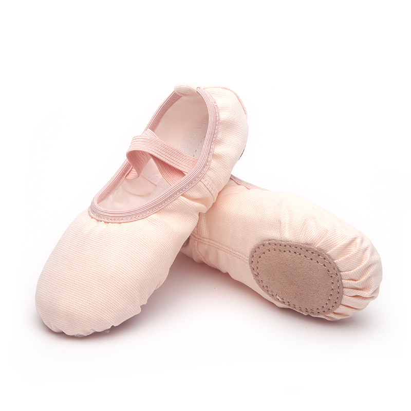 Lace-up-free children's dance shoes indoor ballet shoes with soft soles for adults dancing shoes yoga cat claw shoes for women