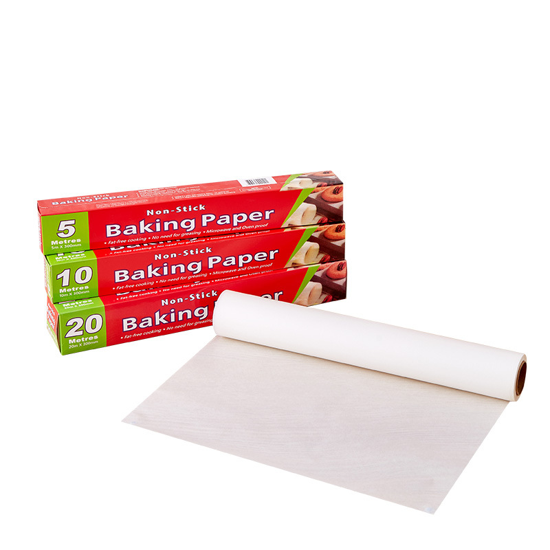 Food Grade Silicone Oil Paper Baking Household Wrapping Paper High Temperature Resistant Kitchen Oven Oil Barrier Paper Barbecue Oil Absorbing Paper Wholesale